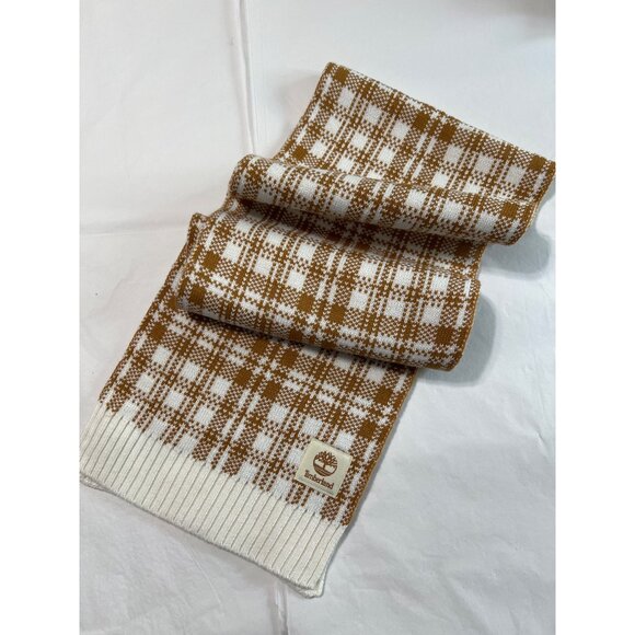 Timberland Plaid Knit Scarf - Picture 4 of 4